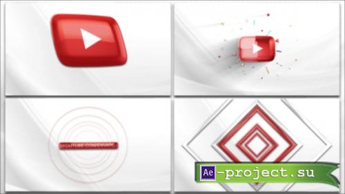 Videohive - 3D Youtube Logo Opener - 30949328 - Project for After Effects