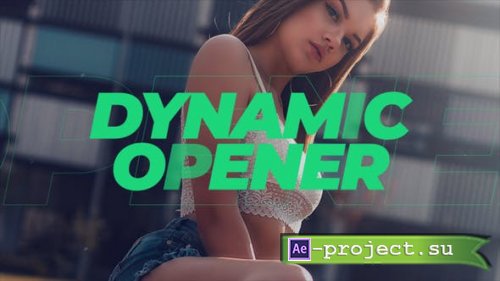 Videohive - Dynamic Opener - 37935422 - Project for After Effects