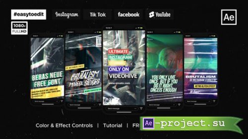 Videohive - Instagram Stories | Plastic Wrap - 37955983 - Project for After Effects