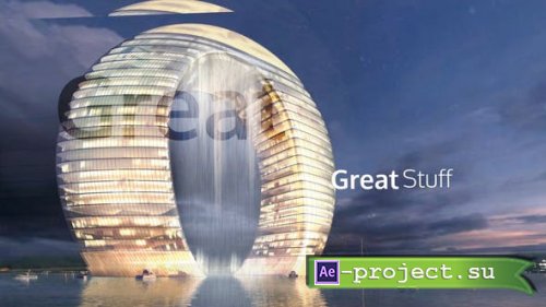 Videohive - Glass Parallax Slideshow - 37744344 - Project for After Effects