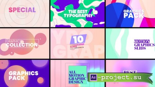 Videohive - Typography Slides Pack - 37966265 - Project for After Effects
