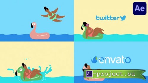 Videohive - Vacation Logo for After Effects - 38016049 - Project for After Effects
