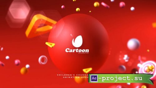 Videohive - Cartoon Tv Logo - 38022404 - Project for After Effects