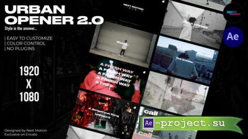 Videohive - Urban Opener 2.0 - 38023463 - Project for After Effects