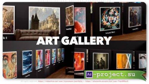 Videohive - Exhibition Art Gallery Presentation - 38022743 - Project for After Effects