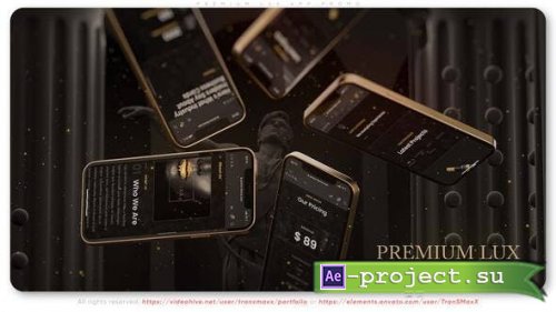Videohive - Premium Lux App Promo - 38022768 - Project for After Effects