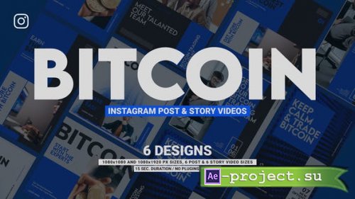 Videohive - Bitcoin Promotion Instagram - 38029503 - Project for After Effects