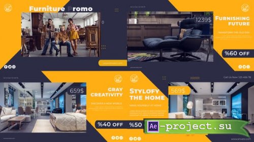 Videohive - Furniture Promo Architecture Intro - 38019068 - Project for After Effects