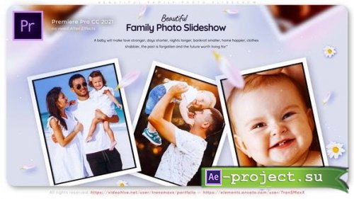 Videohive - Beautiful Family Photo Slideshow - 38037344 - Premiere Pro Templates