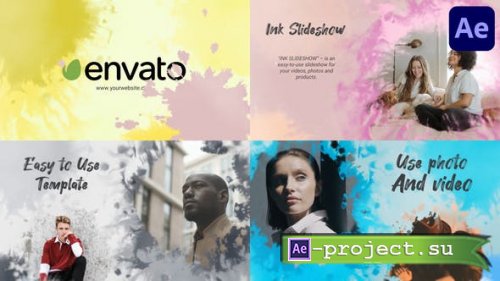 Videohive - Ink Slideshow for After Effects - 38033378 - Project for After Effects