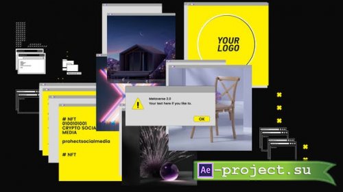 Videohive - NFT Crypto Social Media Opener - 38034467 - Project for After Effects