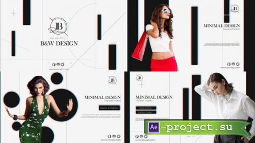 Videohive - Black & White Fashion Promo - 38048853 - Project for After Effects