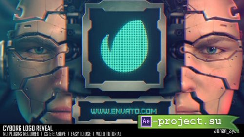 Videohive - Cyborg Logo Reveal - 38067928 - Project for After Effects