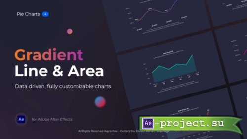 Videohive - Gradient Line & Area Charts - 38049763 - Project for After Effects