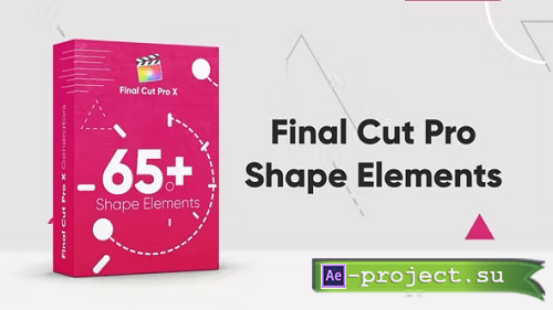 Videohive - Shape Elements Pack 38063351 - Project For Final Cut & Apple Motion