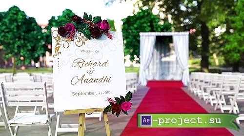 Wedding Welcome Sign 433669/22 - Project for After Effects