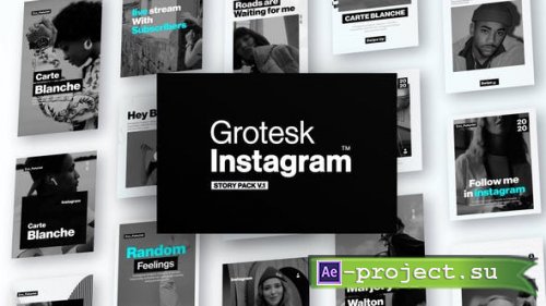 Videohive -Instagram Grotesk - 28366411 - Project for After Effects