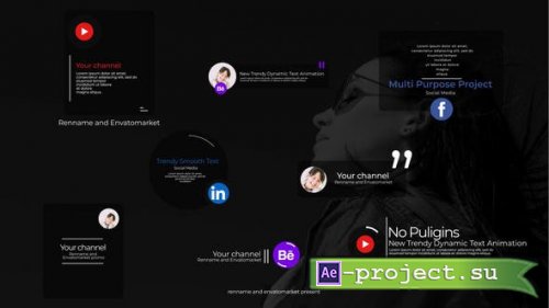 Videohive - Social Media Titles - 38079257 - Project for After Effects