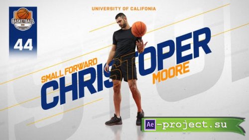 Videohive - Sport Player Introducing // Team Intro - 37884495 - Project for After Effects