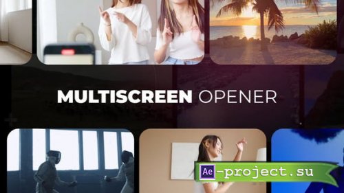 Videohive - Multi Screen Slideshow - 35708410 - Project for After Effects