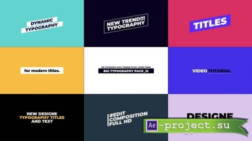 Videohive - Stylish Titles | After Effects - 37705050 - Project for After Effects