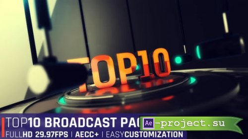Videohive - Top10 Broadcast Pack - 33635464 - Project for After Effects