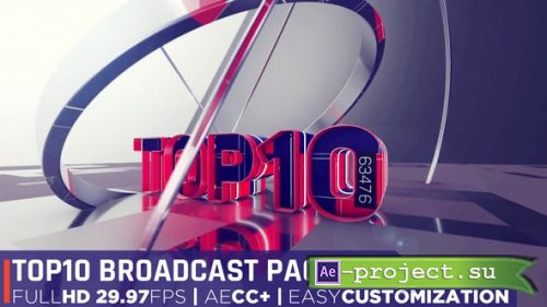 Videohive - Top 10 Broadcast Package - 32975479 - Project for After Effects
