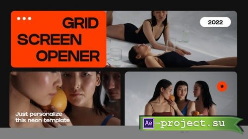 Videohive - Grid Multiscreen Opener - 37870593 - Project for After Effects