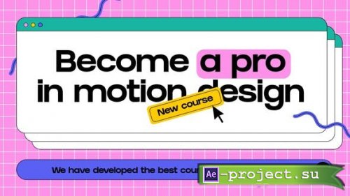 Videohive - Online Course Promo - 38093298 - Project for After Effects