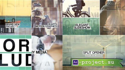 Videohive - Split Opener - 38091196 - Project for After Effects