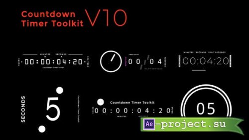 Videohive - Countdown Timer Toolkit V10 - 38106789 - Project for After Effects