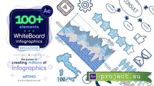 Videohive - Whiteboard Infographic - 35615270 - Project for After Effects