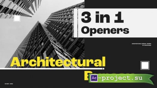 Videohive - Architecture Bureau Promo Openers 3 in 1 - 38109328 - Project for After Effects