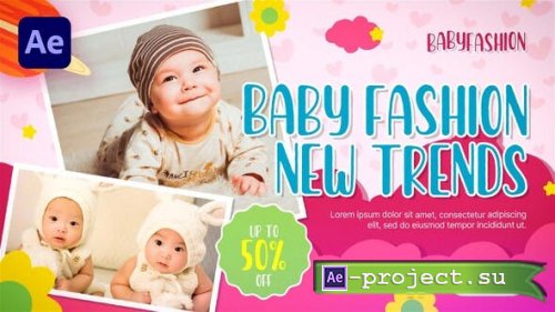 Videohive - Baby Shop | Kids Fashion Promo | Baby Clothes Shop - 38164127 - Project for After Effects
