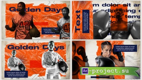 Videohive - Paper Sports Slideshow - 38189721 - Project for After Effects