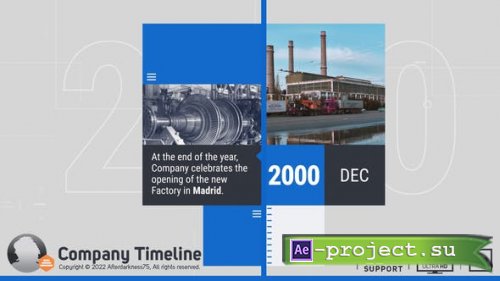 Videohive - Company Timeline - 38009802 - Project for After Effects