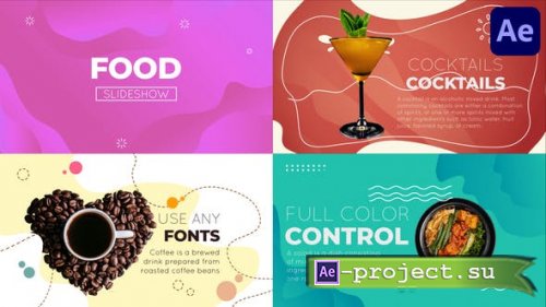 Videohive - Food Slideshow | After Effects - 38193444 - Project for After Effects