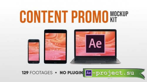 Videohive - Content Promo MockUp Kit - 38202434 - Project for After Effects