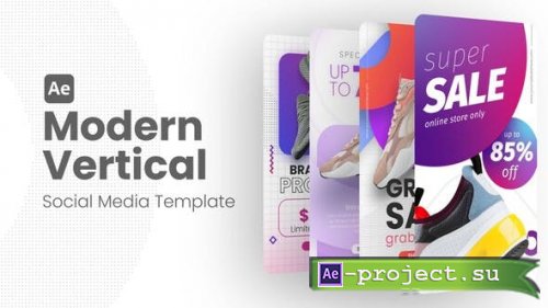 Videohive - Modern Vertical Social Media Template - 38193416 - Project for After Effects