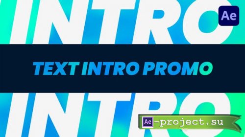 Videohive - Text Intro Promo - 38193454 - Project for After Effects