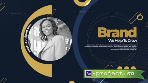 Videohive - Circle Corporate Promo - 38200431 - Project for After Effects