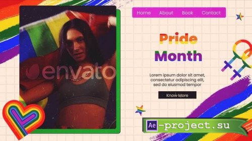 Videohive - Pride Month Slideshow - 38229702 - Project for After Effects