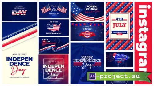 Videohive - 4th of July Independence Day | Instagram Stories - 38216070 - Project for After Effects