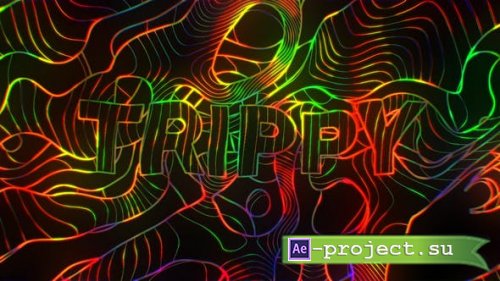 Videohive - Trippy Title Loop - 25693139 - Project for After Effects