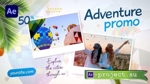 Videohive - Adventure and Trave Tour Promo | Summer Travel Slideshow - 38267596 - Project for After Effects