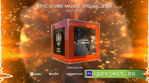 Videohive - Epic Cube Music Visualizer - 38070925 - Project for After Effects