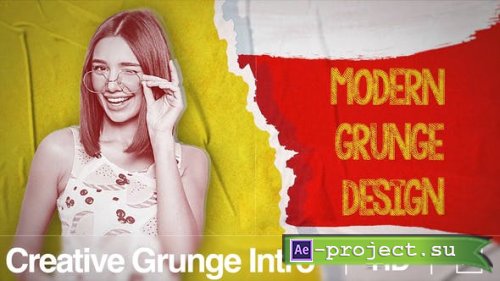 Videohive - Modern Grunge Intro - 38252977 - Project for After Effects