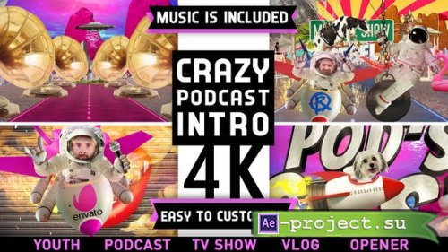 Videohive - Colorful Crazy Show Intro - 36760022 - Project for After Effects