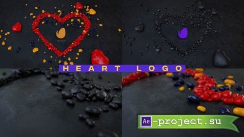 Videohive - Heart Logo - 38290174 - Project for After Effects