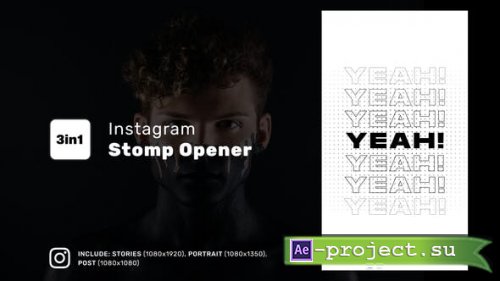 Videohive - Instagram Stomp Opener - 38302257 - Project for After Effects